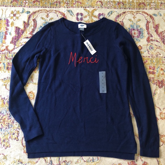 NWT Old Navy Merci Sweater - Picture 3 of 5